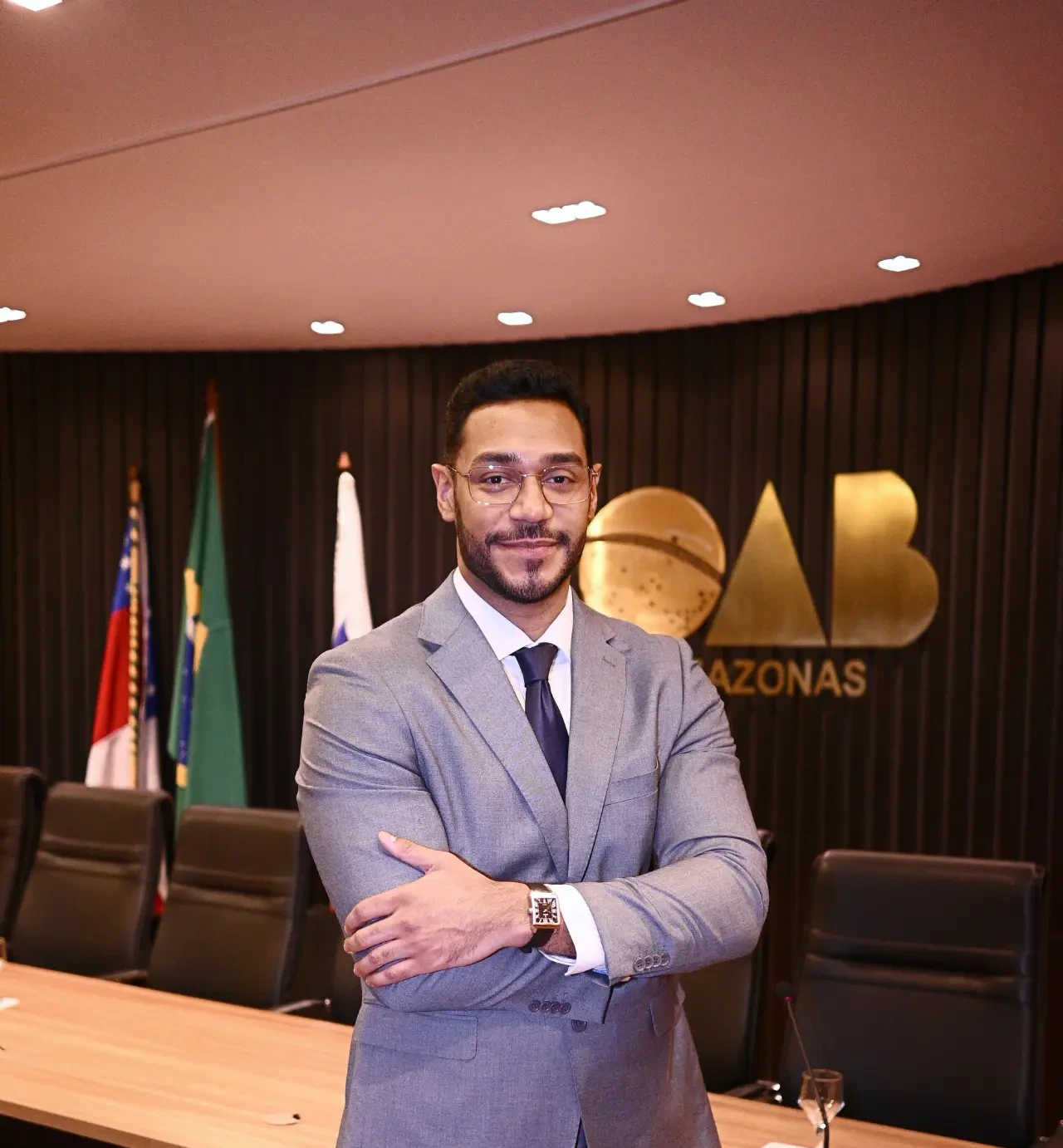 Dr. Juliano na sede da OAB/AM